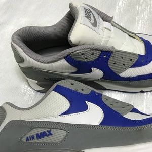 AIR MAX 90 (royal blue, white) size 9